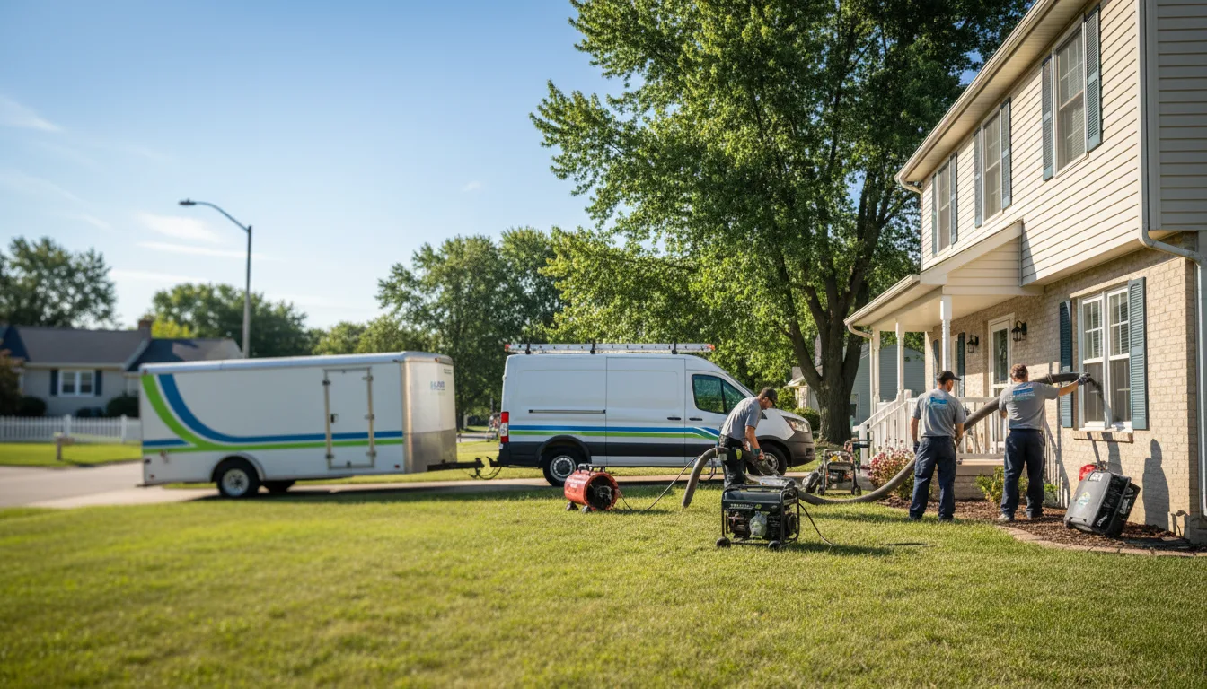 Flooded Basement Restoration And Cleanup With Repair in Pelican Lake, WI near me